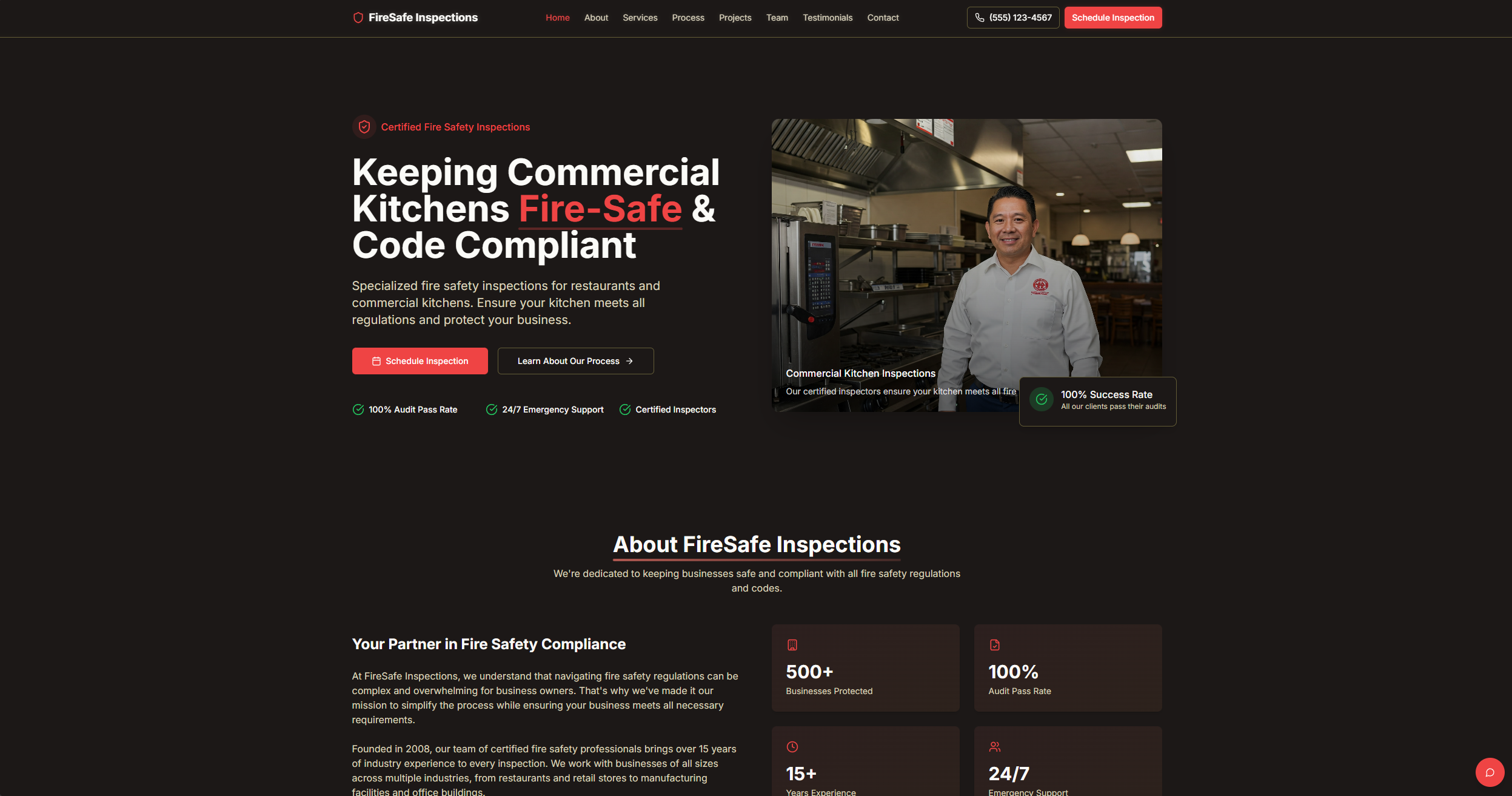 Fire Inspection Demo